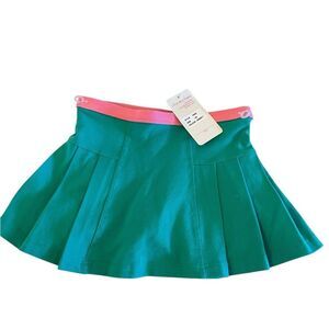 Girls tennis Little Miss Tennis Green and Pink Skirt